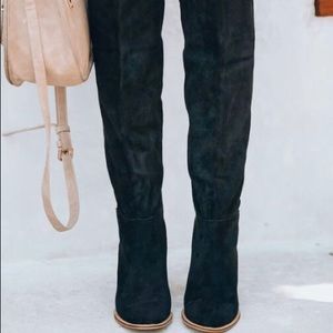 Knee high or over the knee boot